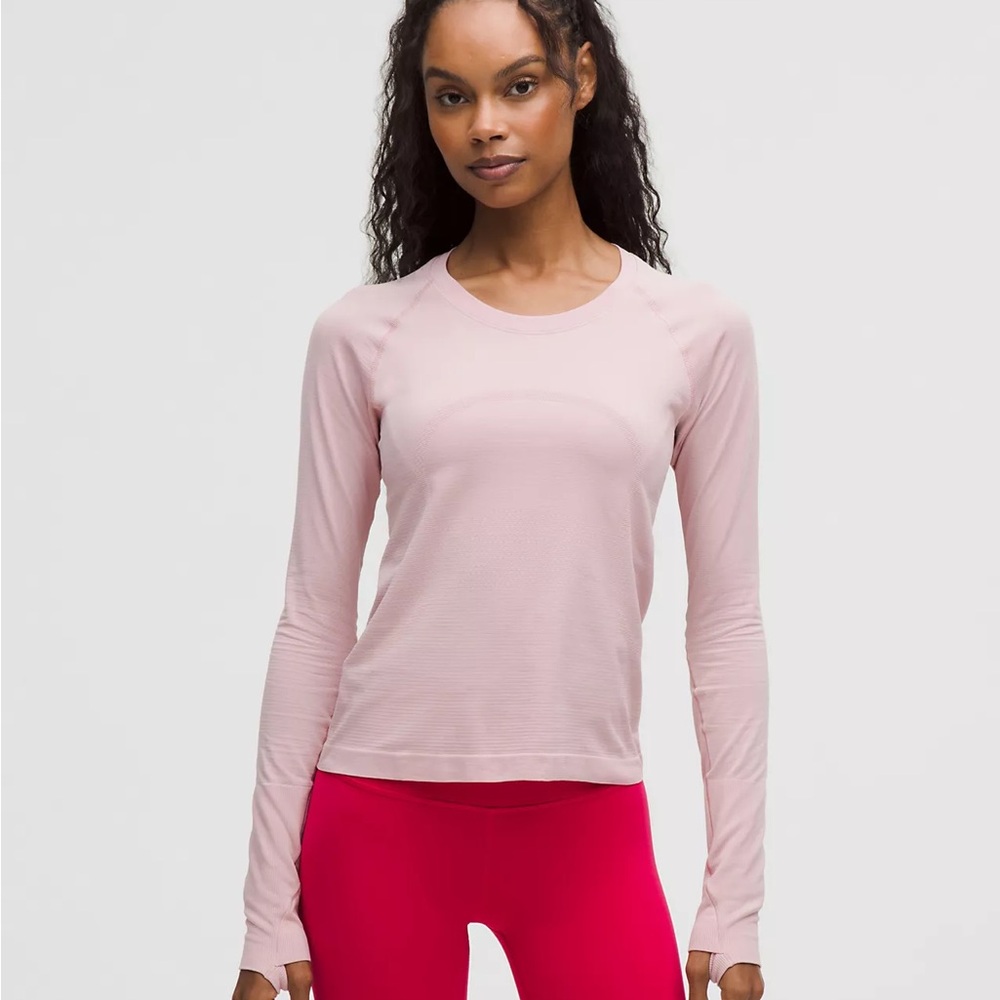 Lululemon Swiftly Tech Long-Sleeve Shirt 2.0 Waist Length